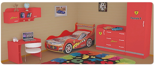 Кровати машины для детей