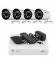 Комплект Видеонаблюдения GreenVision На 4 Уличных FullHD Камеры 2 Мп